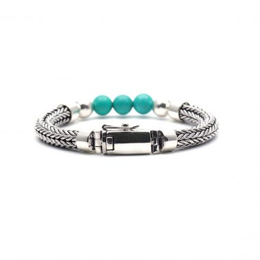 925 silver beads bracelet