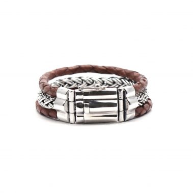 BALI 925 Sterling Silver Bracelet For Men - Vivaaz Gems