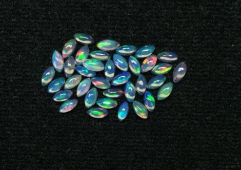 2.5x5mm Natural Ethiopian Opal Marquise Cabochon