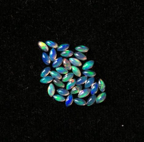 2.5x5mm Natural Ethiopian Opal Marquise Cabochon