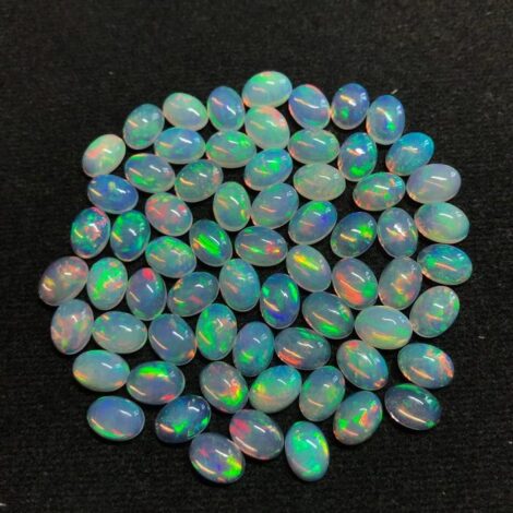 6x8mm Natural Ethiopian Opal Oval Cabochon