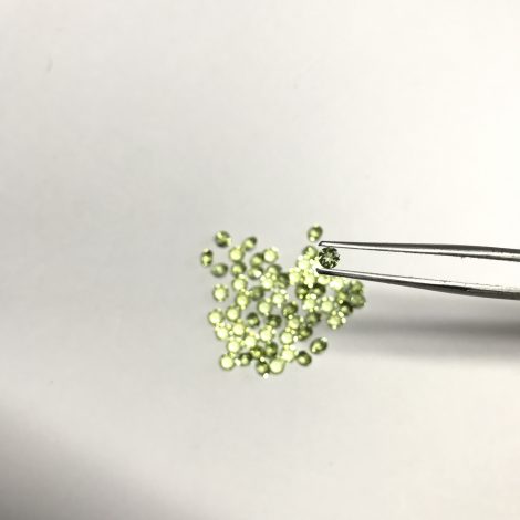 2mm Natural Peridot Round Faceted Gemstone