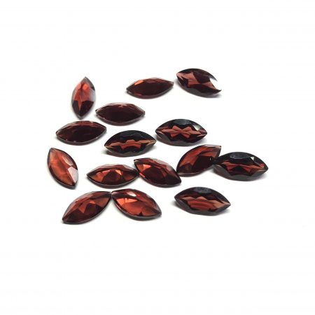 5x10mm Natural Red Garnet Marquise Faceted Gemstone