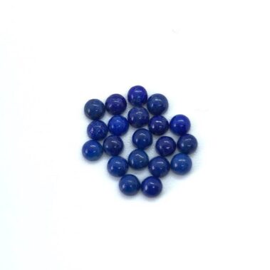 4mm Natural Lapis Lazuli Round Cabochon