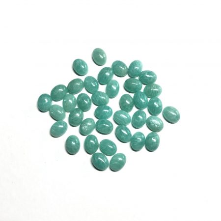 3x5mm Natural Amazonite Oval Cabochon