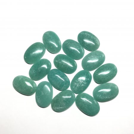 10x14mm Natural Amazonite Oval Cabochon