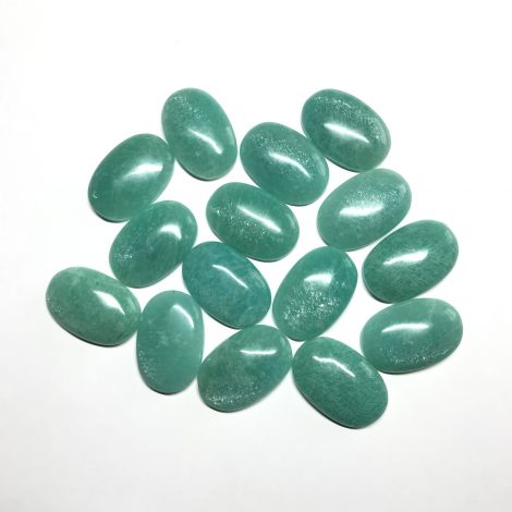 12x16mm Natural Amazonite Oval Cabochon
